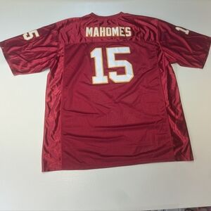 NWOT Chiefs Jersey Patrick Mahomes 15 Size Large Red
